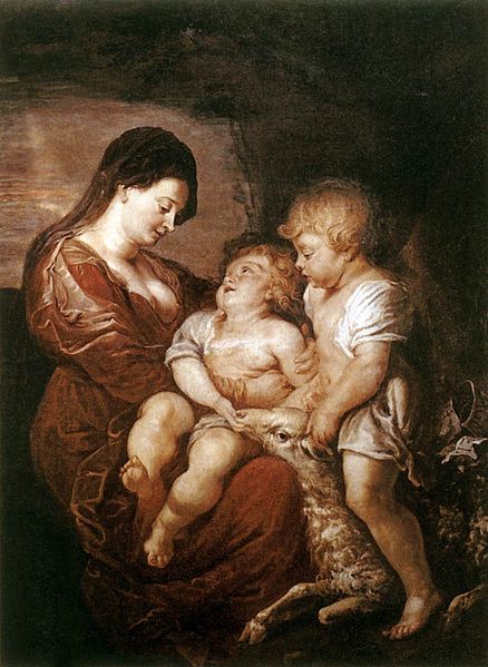 Peter Paul Rubens Virgin and Child with the Infant St John